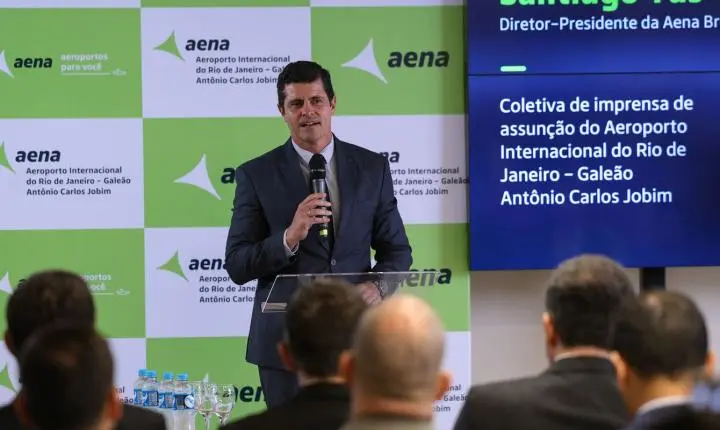 Aena assume Galeão e propõe aumentar destinos e frequência de voos